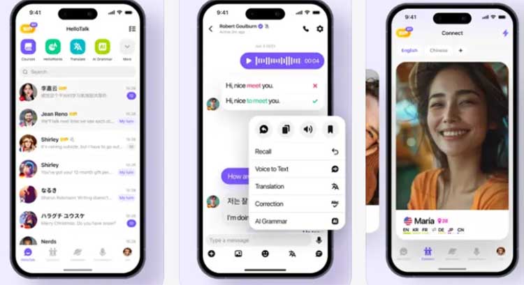 انگیزه HelloTalk