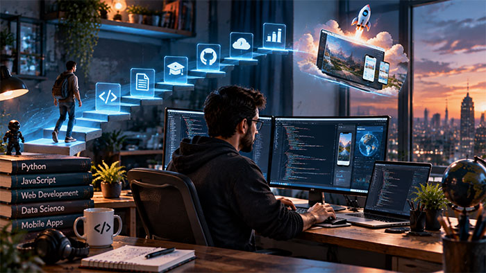 منابع یادگیری کدنویسی بصورت آنلاین از زبان یک مهندس IT