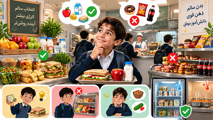 خرید از بوفه مدرسه 