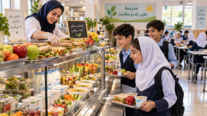 بوفه مدرسه 