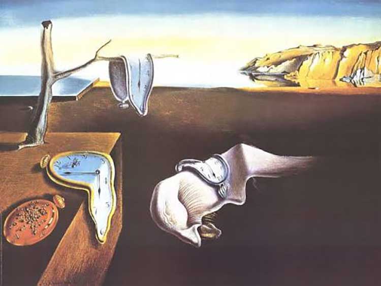 پایداری حافظه اثر سالوادور دالی