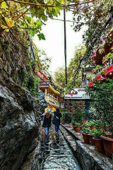 مسیر زیبای دربند