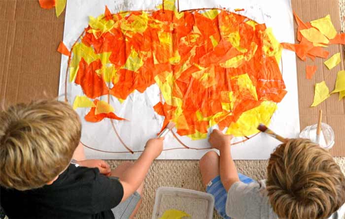 کاردستی با کاغذ و مقوا