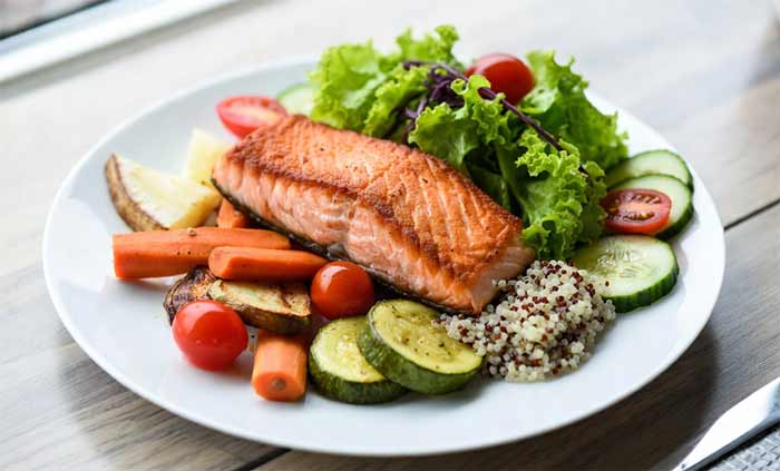 زندگی سالم رژیم غذایی متعادل