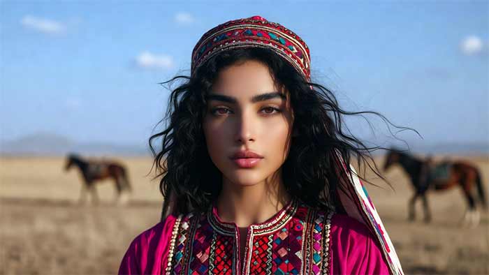 اجتماعی ترکمنها: صحرایی غربی و موجدار موها
