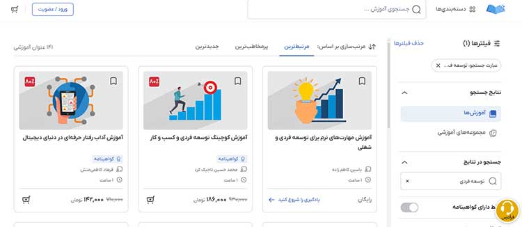 ایران دورههای رشد فردی فرادرس
