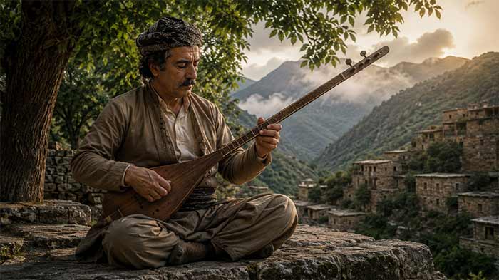 تنبور؛ ساده، قدیمی و با صدای گرم