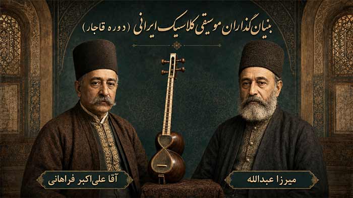 بنیان گذاران موسیقی کلاسیک ایرانی دوره قاجار 