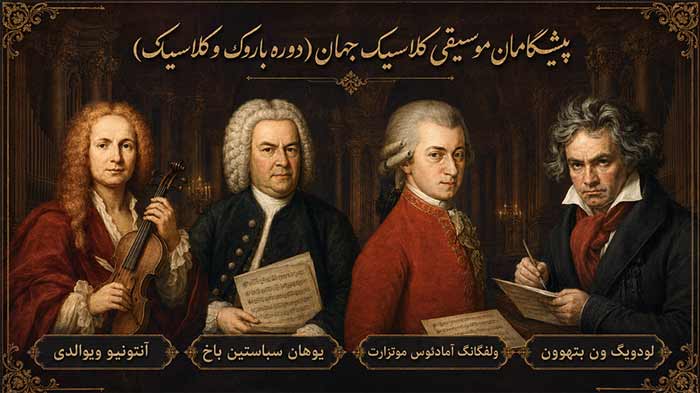 پیشگامان موسیقی کلاسیک جهان 